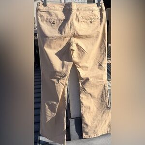American Eagle Outfitters Beige Boot Cut Pants